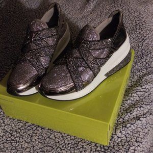 Gianni Binni Silver Sneakers
